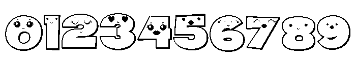 PN Mom Face 3d Font OTHER CHARS