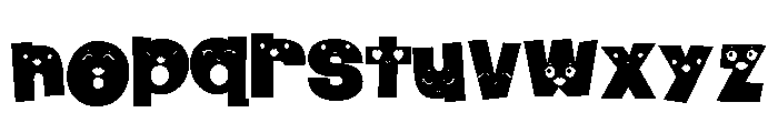 PN Mom Face Condensed Font LOWERCASE