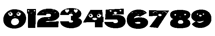 PN Mom Face Expanded Font OTHER CHARS