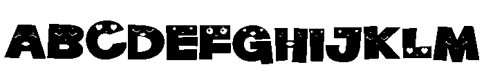 PN Mom Face Expanded Font UPPERCASE