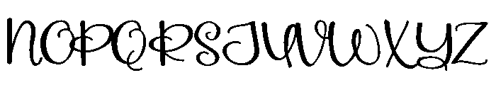 PN Monster Looks Script Expanded Font UPPERCASE