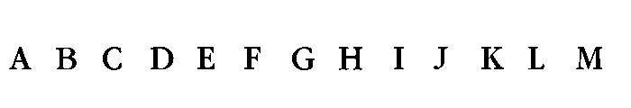 PN Mortarboard Monogram Expanded FONT