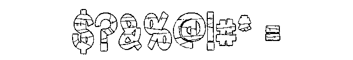 PN Mummy Condensed Font OTHER CHARS