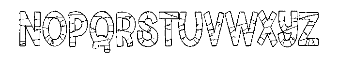 PN Mummy Condensed Font UPPERCASE