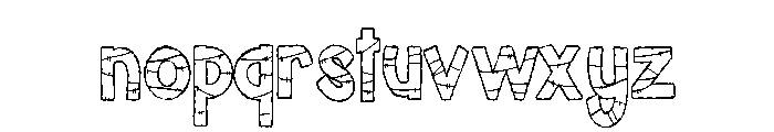 PN Mummy Condensed Font LOWERCASE