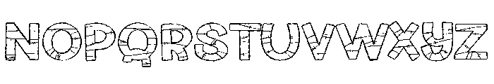 PN Mummy Expanded Font UPPERCASE