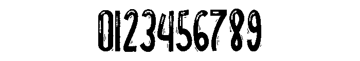PN Mummy Script Condensed Font OTHER CHARS