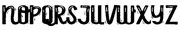 PN Mummy Script Expanded Font UPPERCASE