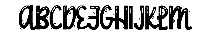 PN Mummy Script Font UPPERCASE