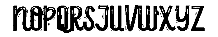 PN Mummy Script Font UPPERCASE