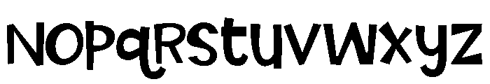 PN Nickelodeon Light Font LOWERCASE