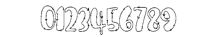 PN Octopus Kisses Condensed Font OTHER CHARS