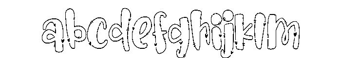 PN Octopus Kisses Condensed FONT