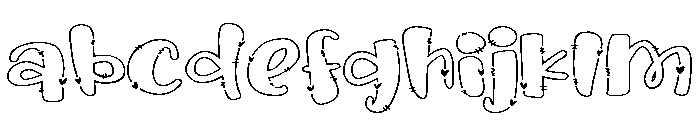 PN Octopus Kisses Expanded FONT