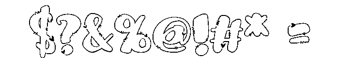 PN Octopus Kisses Font OTHER CHARS