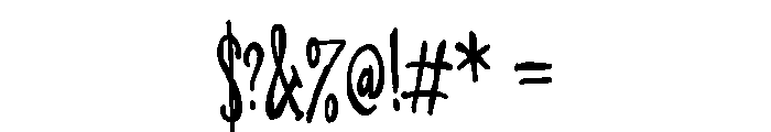 PN Otherworldly Condensed Font OTHER CHARS