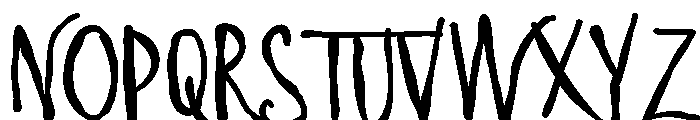 PN Otherworldly Expanded Font UPPERCASE