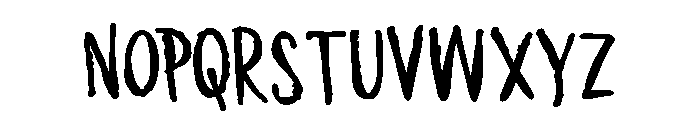PN Otherworldly Expanded Font LOWERCASE