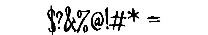 PN Otherworldly Font OTHER CHARS