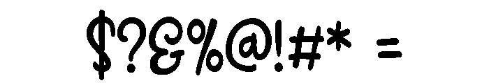 PN Overenamored Condensed Font OTHER CHARS