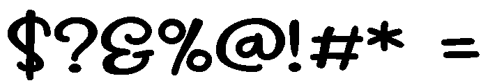 PN Overenamored Expanded Font OTHER CHARS