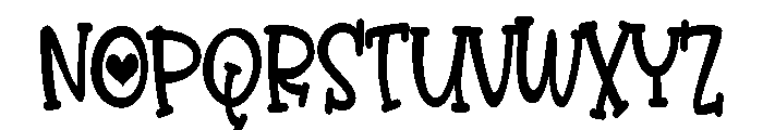 PN Overenamored Serif Condensed Font UPPERCASE
