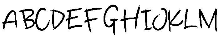 PN Paint Pot Light Font UPPERCASE