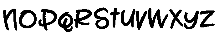 PN Paint Pot Font LOWERCASE