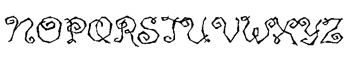 PN Pick or Treat Expanded Font UPPERCASE