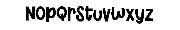 PN Pinewood Bold Font LOWERCASE