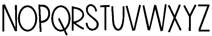 PN Pinewood Light Font UPPERCASE