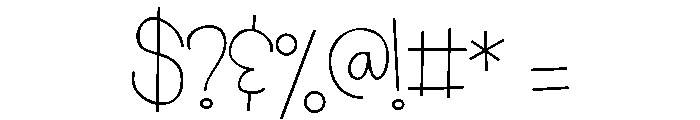 PN Platitude Light Font OTHER CHARS
