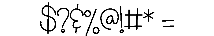 PN Platitude Font OTHER CHARS