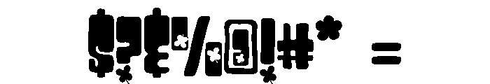 PN Platonic Patty Font OTHER CHARS