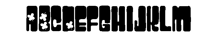 PN Platonic Patty Font UPPERCASE