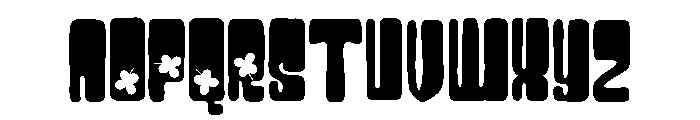 PN Platonic Patty Font UPPERCASE