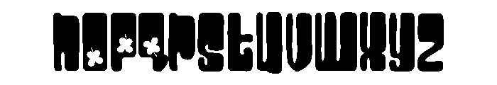 PN Platonic Patty Font LOWERCASE