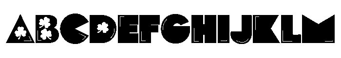 PN Pog Luck Font UPPERCASE
