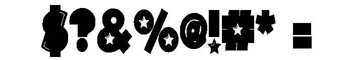 PN Pog Patriot Condensed Solid Font OTHER CHARS