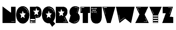 PN Pog Patriot Condensed Solid Font UPPERCASE