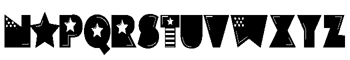 PN Pog Patriot Condensed Solid Font LOWERCASE
