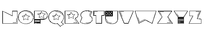PN Pog Patriot Expanded Font UPPERCASE