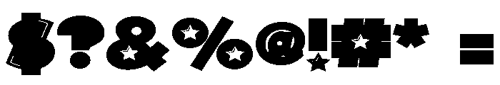 PN Pog Patriot Solid Expanded Font OTHER CHARS
