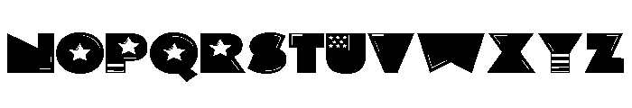 PN Pog Patriot Solid Expanded Font UPPERCASE