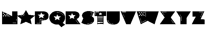 PN Pog Patriot Solid Expanded Font LOWERCASE