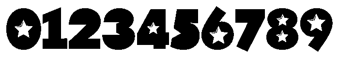 PN Pog Patriot Solid Font OTHER CHARS