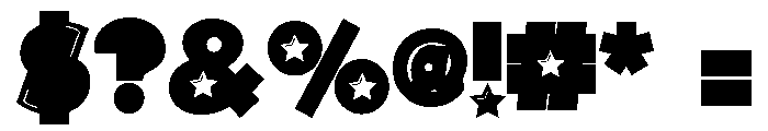 PN Pog Patriot Solid Font OTHER CHARS