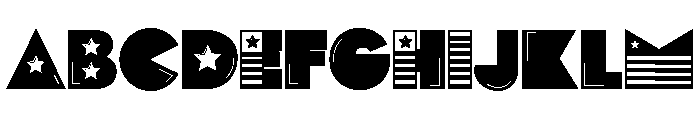 PN Pog Patriot Solid Font UPPERCASE