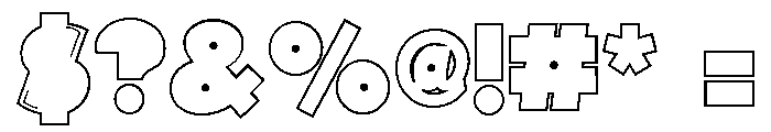PN Pog Xmas Font OTHER CHARS