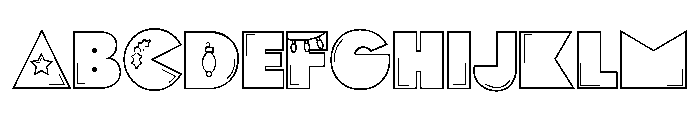 PN Pog Xmas Font UPPERCASE